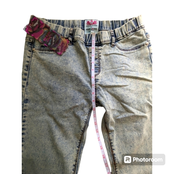Jeans Est 1988, Size 31, Acid Wash, Stretch. NWT. Vintage Miami Jeans - Picture 4 of 10
